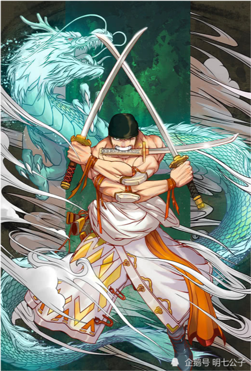 《伍六七》的青凤vs《海贼王》的索隆,两位二三刀流,你支持谁?