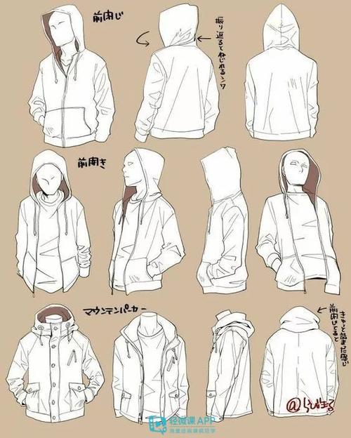 二次元衣服褶皱怎么画