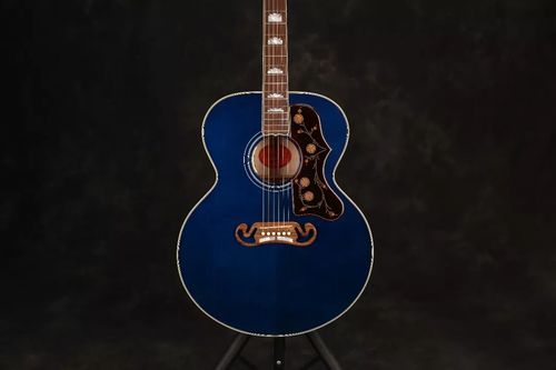 尖货| 第24期 美琴只有一支,机会只有一次 gibson sj200 蝰蛇蓝