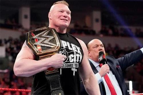 wwe布洛克莱斯纳无视李科学,叫嚣德鲁!沙特大赛稳操胜