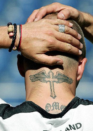 贝克汉姆纹身含义大揭