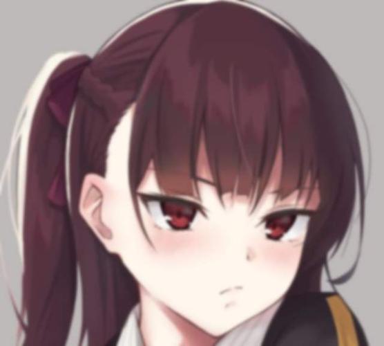 动漫人物头像:少女前线wa2000傲娇头像