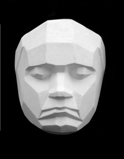 厂家直销贝多芬半面切面像石膏头像挂面像石膏像批发素描静物人物