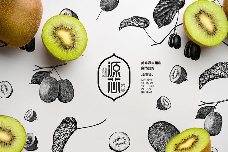 猕猴桃品牌视觉形象设计
