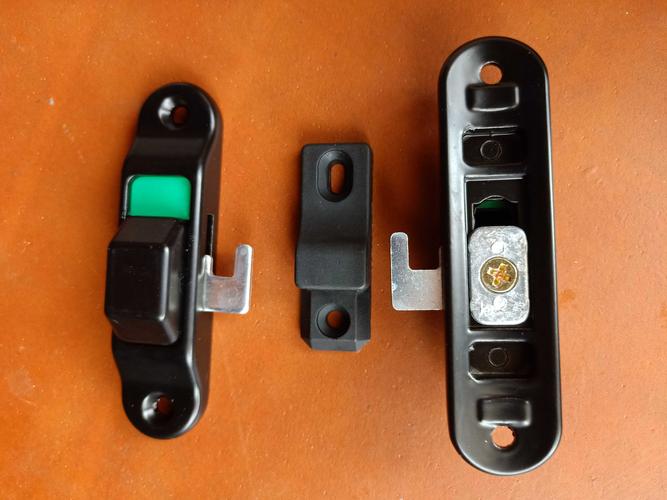 隐形纱门锁隐形折叠纱门防盗锁纱门锁推拉纱窗锁