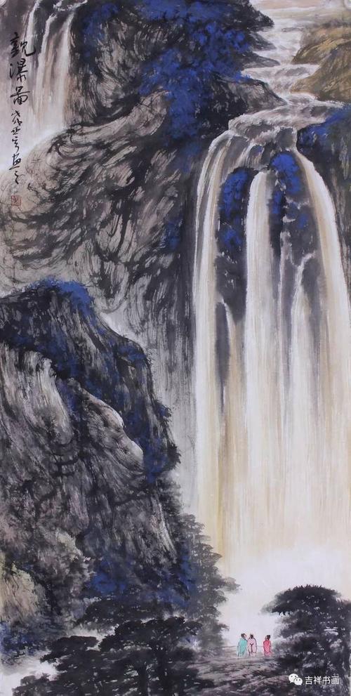 【13#】戴亚宁《观瀑图》