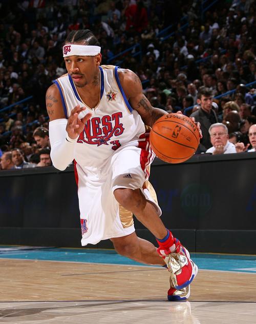 nba五大变向大师全世界都知道艾弗森向右突破但你就是防不住