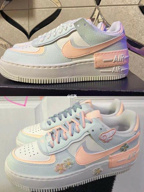 nike空军一号马卡龙淡蓝粉 夏季少女心必备 空军一号马卡龙系列真的太