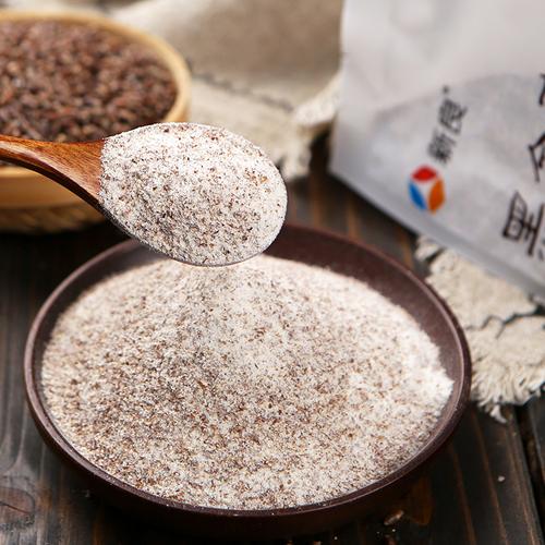 新良黑全麦粉1kg黑小麦纯黑麦面粉含麦麸杂粮粗粮粉烘焙家用荞麦