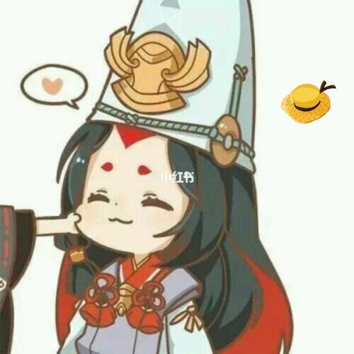 q版黑白无常情头_今日我最可爱_素材_头像