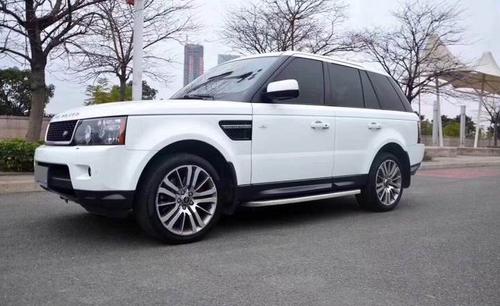 路虎 揽胜运动版 5.0l 运动版 na hse汽油型 白色 自动档