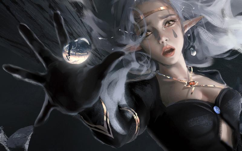 电脑壁纸 动漫卡通 动漫人物 鬼刀冰公主