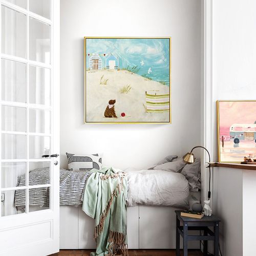 清新卧室简约床头壁画装饰画北欧挂画