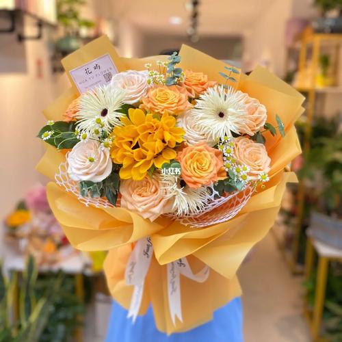 送朋友花束_花束_文案_今日文案_家居家装_家居装饰