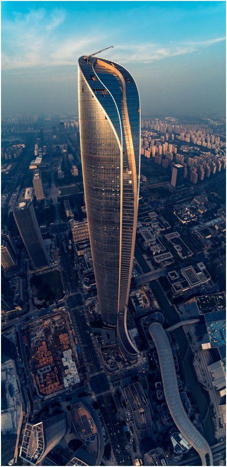 江苏省第一高楼—苏州国际金融中心450