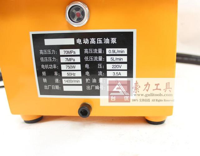 750w 双向超高压油泵 双电磁阀油压电动泵 双回路电动泵 d2 db075