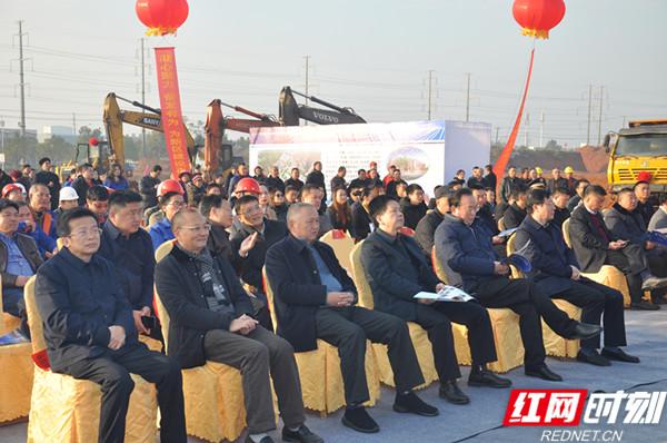 娄底金海学校开工建设 第"十一朵金花"绚丽绽放