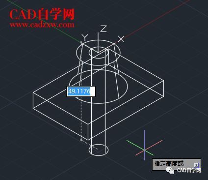 cad三维实战练习1及建模详细过程