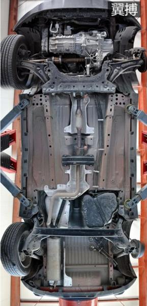 福特翼博底盘怎么样,翼博底盘结构图解析