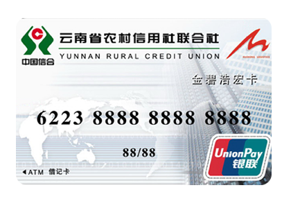 2005年作为云南省农村信用社银行卡统一品牌在全省推广发行,依托于
