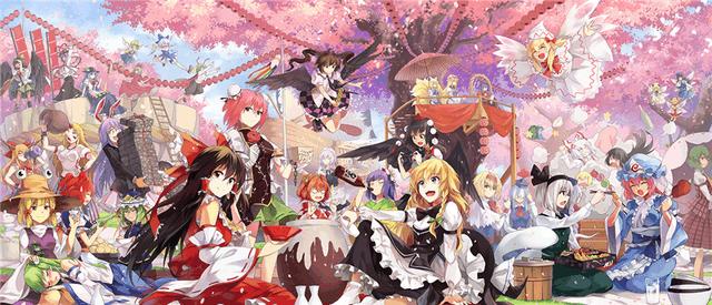 此生无悔入东方来世愿生幻想乡东方project特辑壁纸