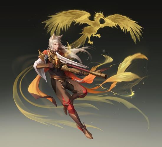 毕业作品画了百里守约的朱雀志皮肤想了想还是发了出来hhh