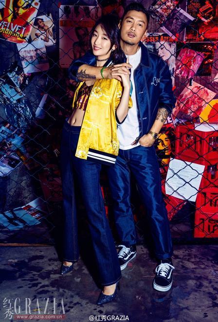 余文乐周冬雨合体拍写真 宇宙cp相爱相杀