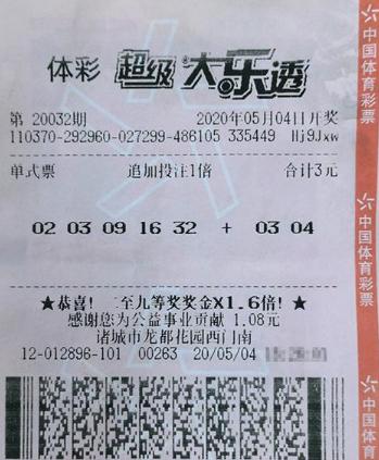 男子3元中大乐透1274万吐露三字真经