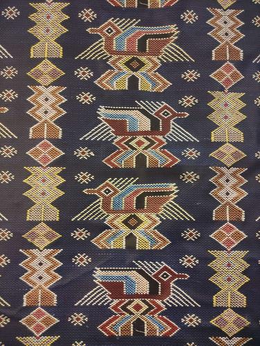 其它 〔湘游〕少数民族的魅力 写美篇 土家图案纹样:阳雀花