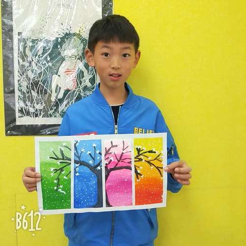 蓝天画室漫画班微画展–张皓亮