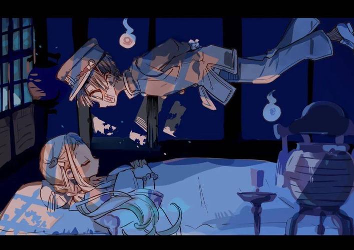 插画壁纸头像q版地缚少年花子君最新萌系手绘作品情侣可用