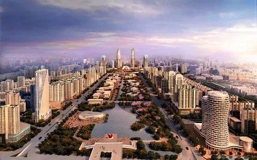 从郑东cbd的现在,预见许昌芙蓉湖cbd的未来!