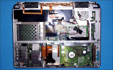 富士通最新旗舰p7010笔记本拆解实录