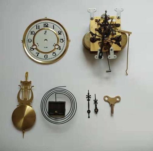 全套配件上弦立钟零件 diy 天机械座钟挂钟机芯发条式钟表 31 北极星