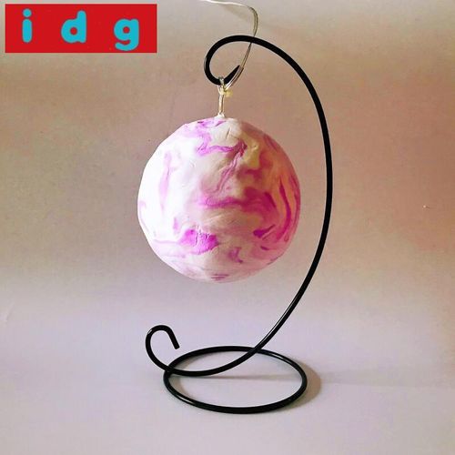 简约现代手工星球灯材料包月球小夜灯制作卧室书桌台摆饰品亲子活动