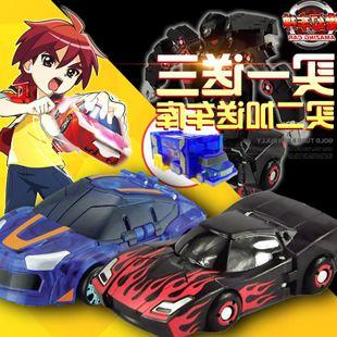 正版灵动创想魔幻车神玩具神斗卡单只威甲车神闪电车神飞翼天马