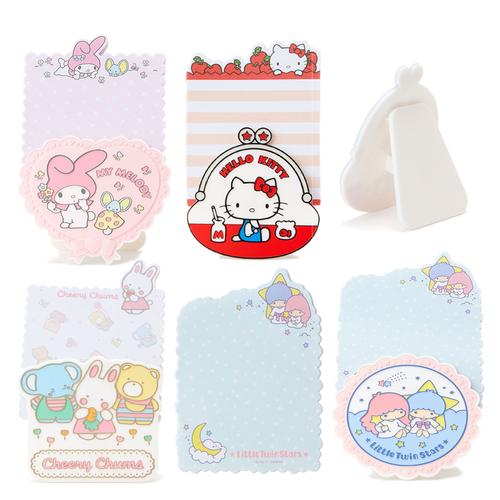 日本现货三丽鸥kitty美乐蒂笔记本双子星玉桂狗便签本本子便条纸