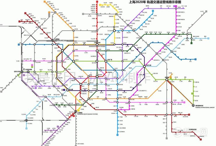 上海装修网曝地铁规划20,22,24号线路站点详情