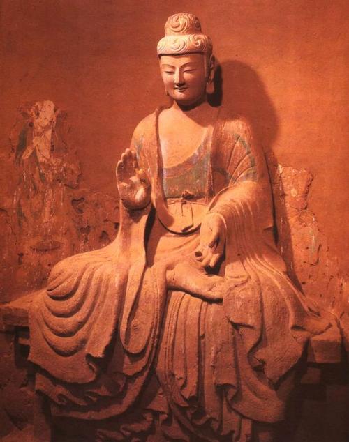 大美无言麦积山石窟雕塑