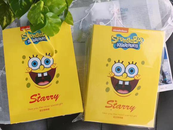 海绵宝宝星空棒棒糖