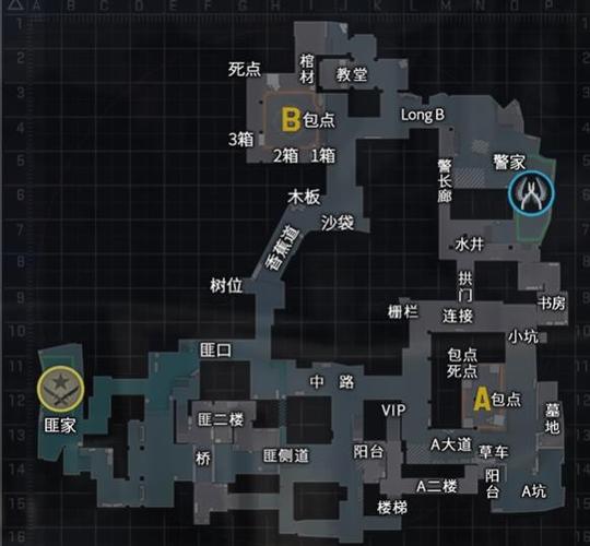 csgo炼狱小镇点位名称是什么