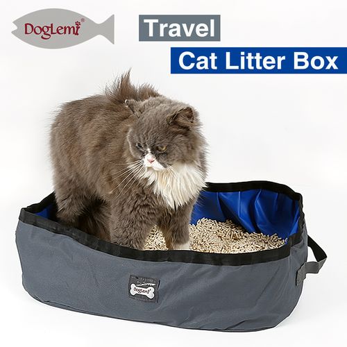 home use portable litter box foldable cat litter