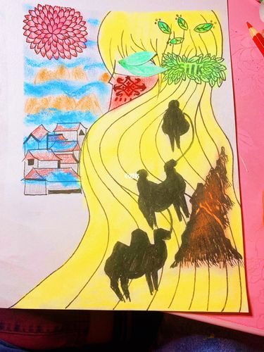 丝绸之路_绘画_文化_绘画