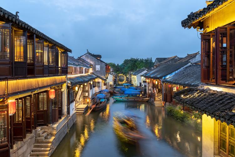 夜周庄图片精选(苏州周庄古镇)