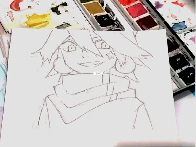 嘉德罗斯线稿(临摹)_临摹_线稿_凹凸世界_上色_文化