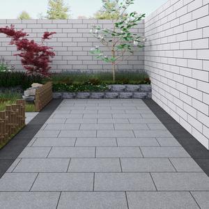 庭院地砖地铺石户外院子别墅花园地面铺大理石室外防滑瓷砖石英砖