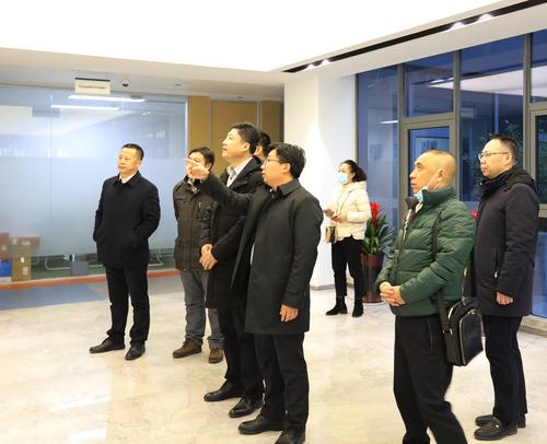 辽宁阜新市新邱区,阜新联通分公司,大唐阜新公司领导莅临指导