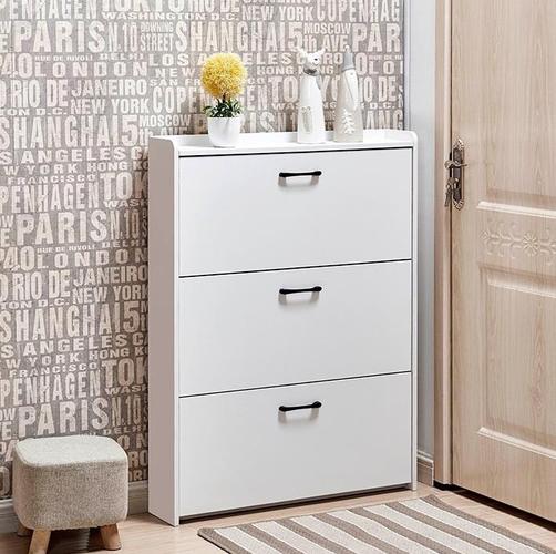 小鞋鞋柜窄款门厅50公分3门一米卧室多层80公分鞋柜