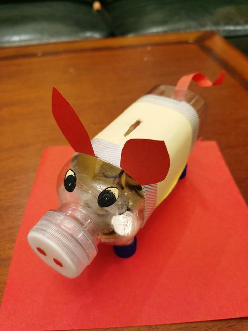 变废为宝之小猪储钱罐