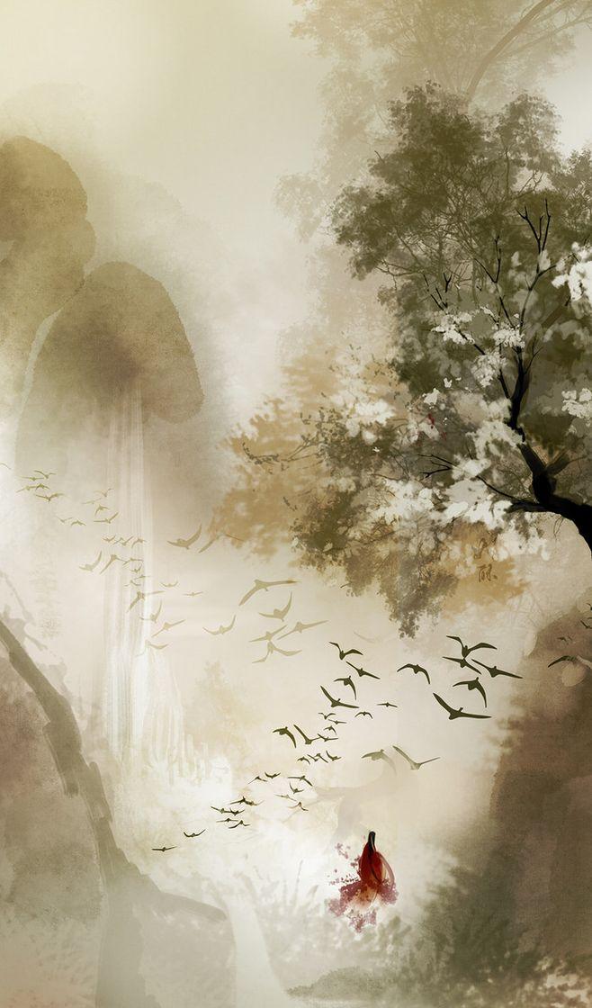 古风唯美意境高清壁纸图片,超适合做手机壁纸的古风图片